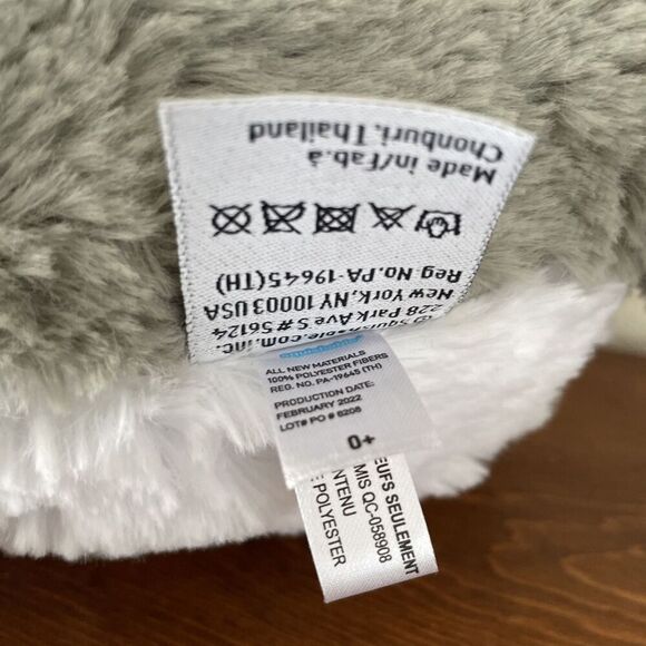 Squishable Great White Shark 12” Plush Animal Gray Stuffed‎ Animal Gray w/ Teeth - Picture 8 of 10